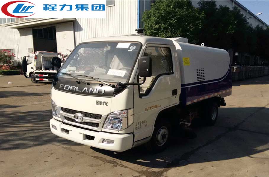 福田时代蓝牌扫路车